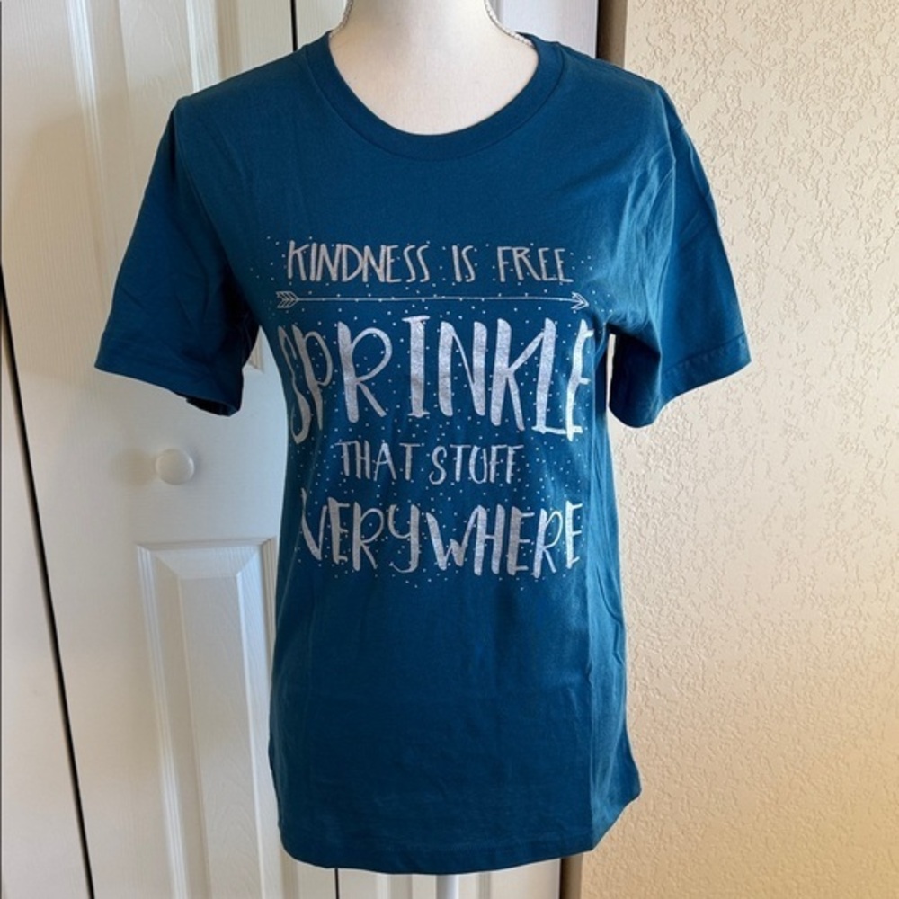 Bella Canvas Teal Crew Neck Tee